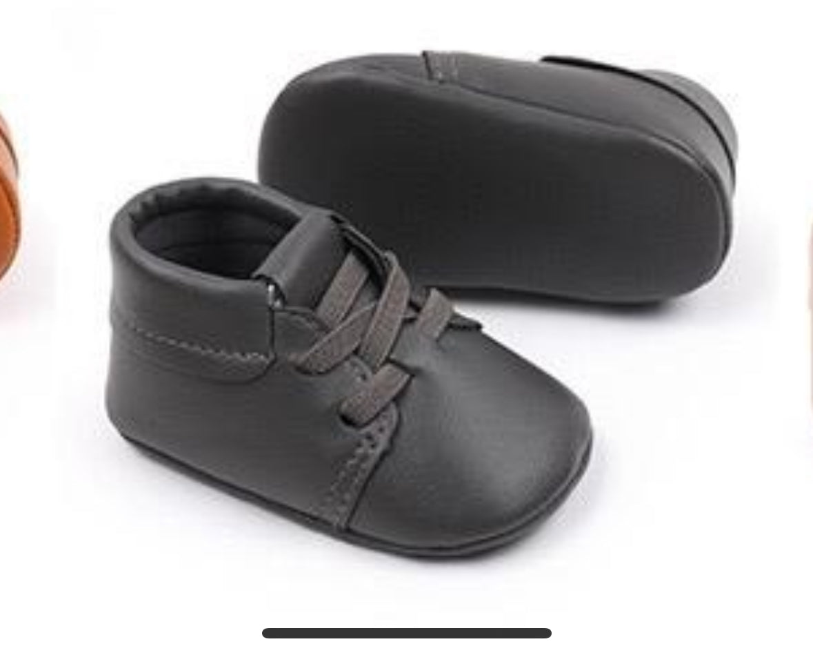 Baby Doe Famous Grey High Top Sneakers
