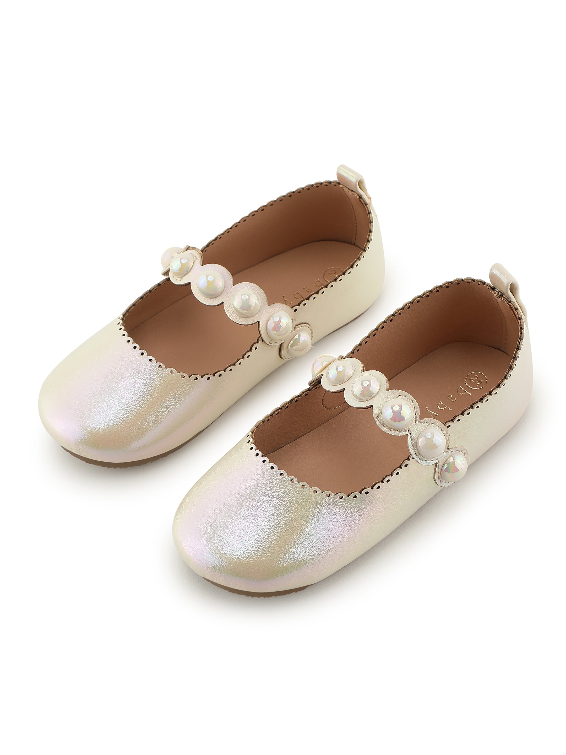 Baby Doe Metallic Cinderella Ballerina Toddlers