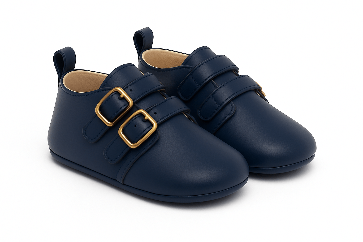 Baby Doe Mr Monk Blue Formal Shoes