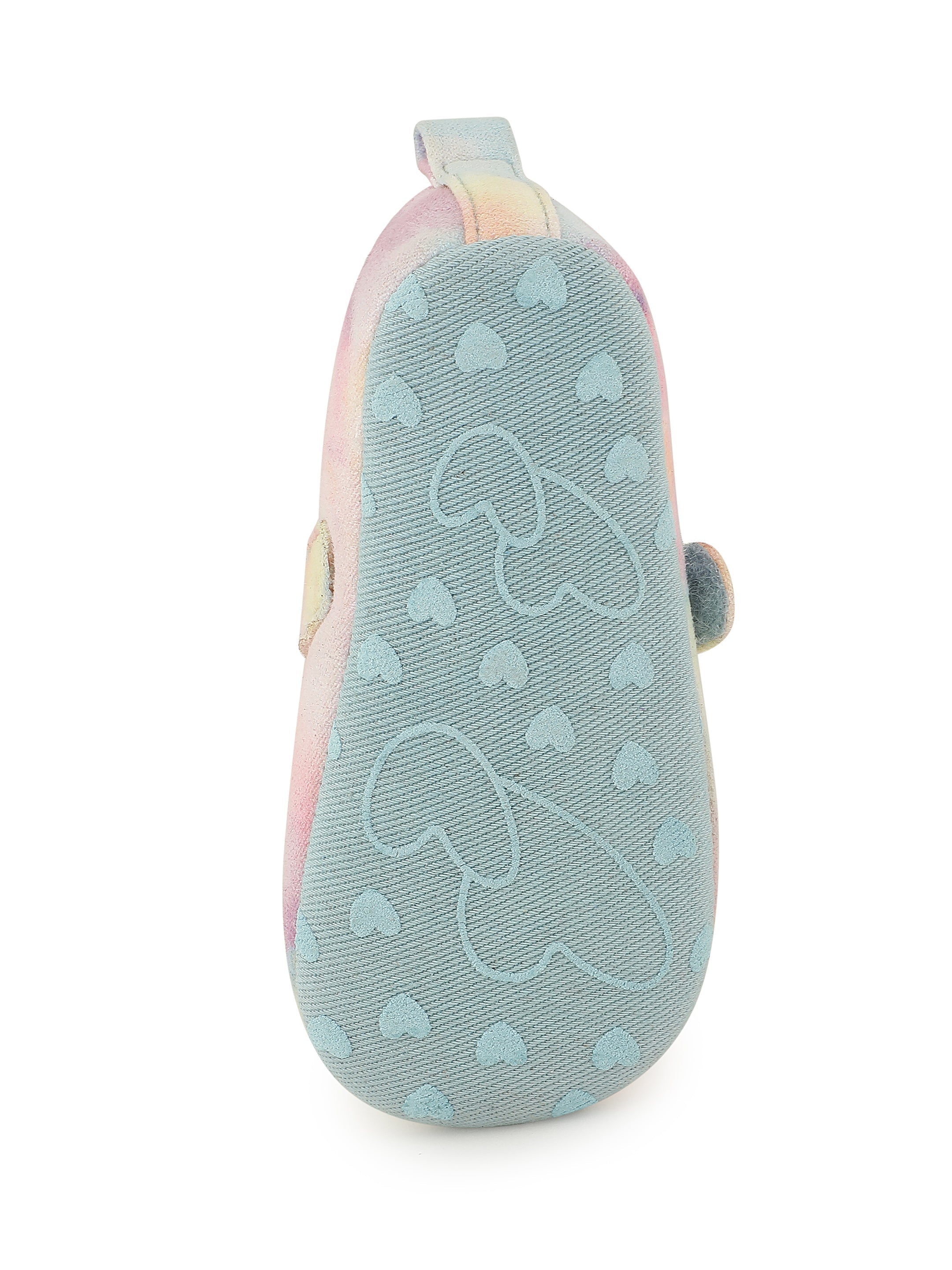 Baby Doe Colour Me Blue Prewalker Ballerinas First Walker Shoes