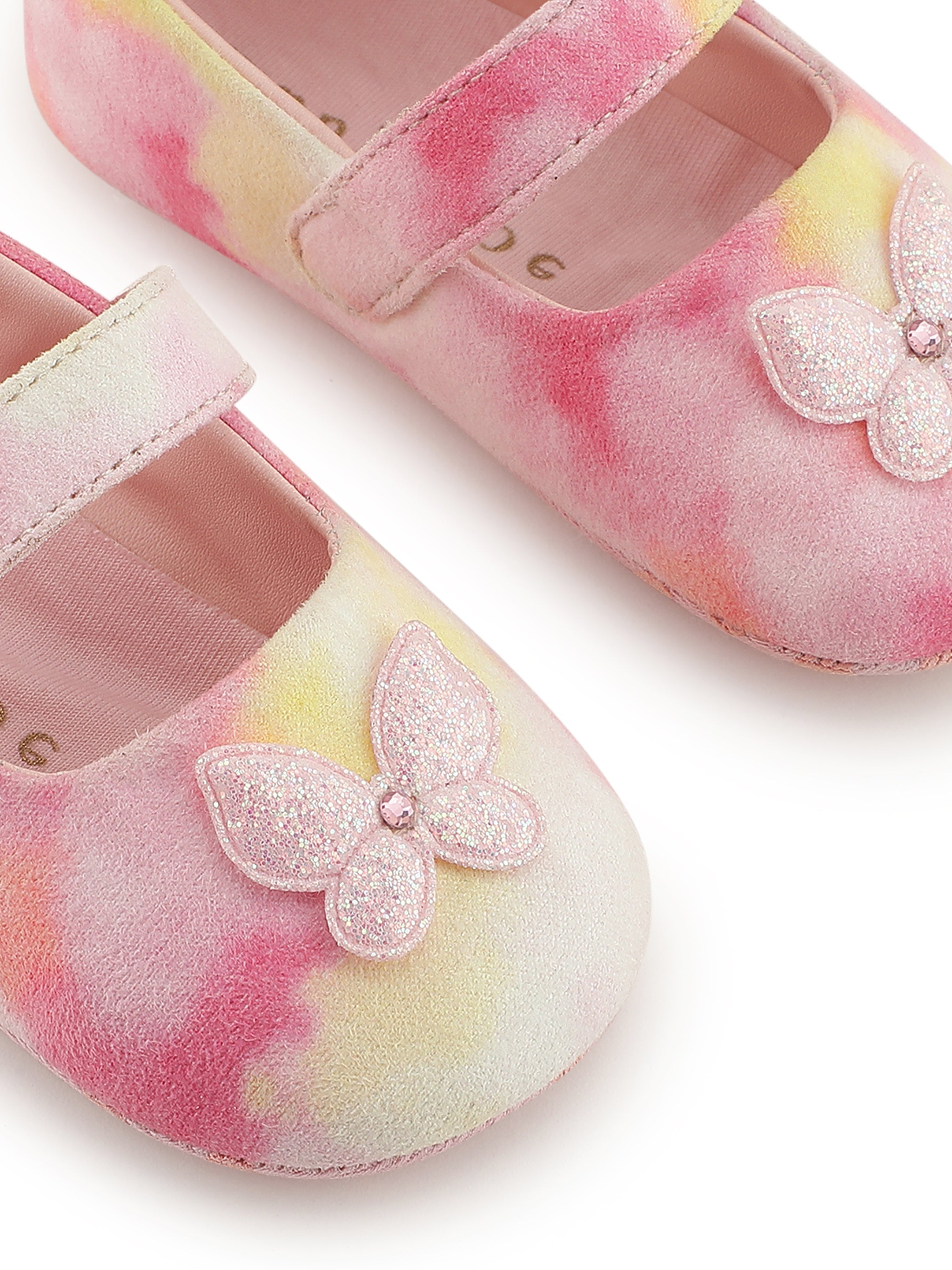 Baby Doe Colour Me Pink Prewalker Ballerinas First Walker Shoes