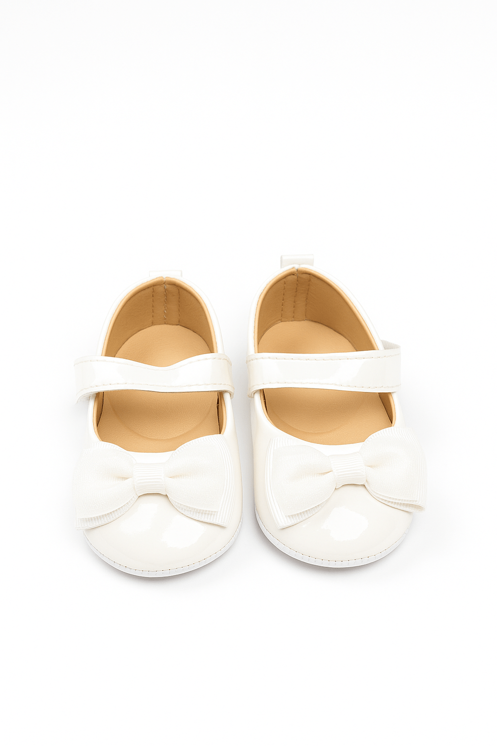 Baby Doe White Pretty Little Bow Prewalker For Infants