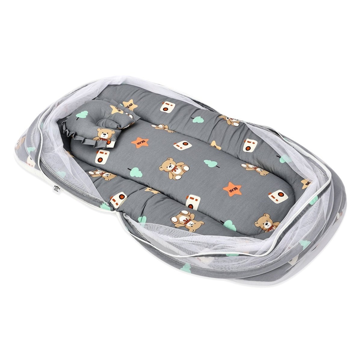 Bear Buddies Portable Cotton Mosquito Net Bed For Babies