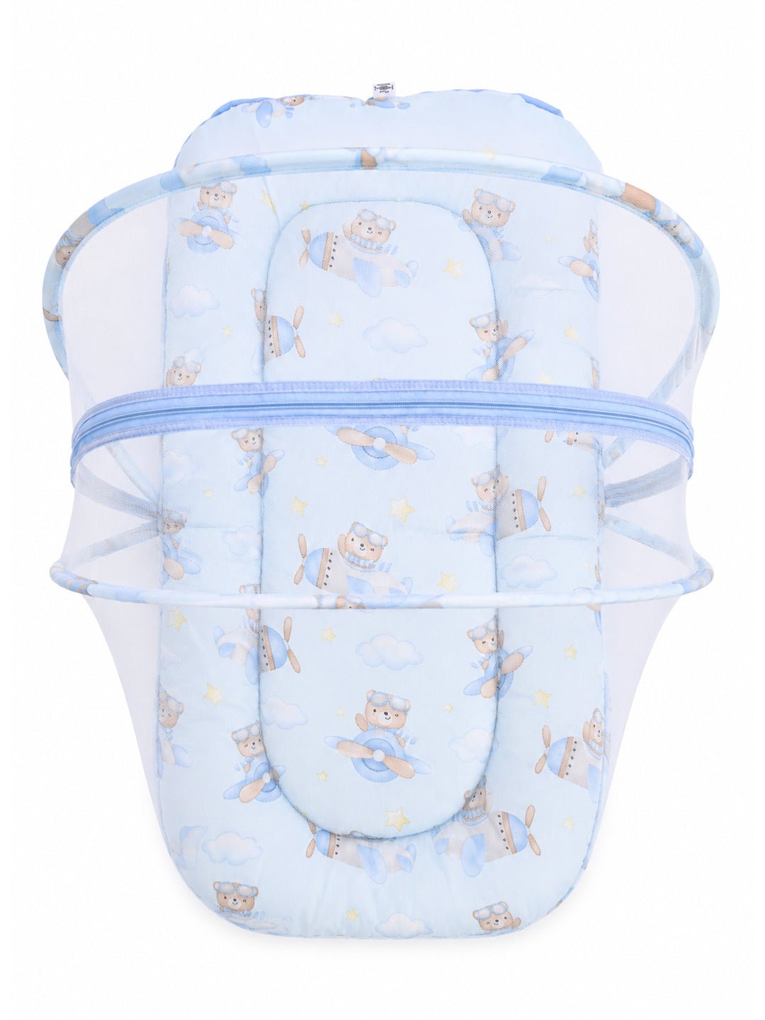 Blue Little Aviator Portable Baby Mosquito Net Bed Set