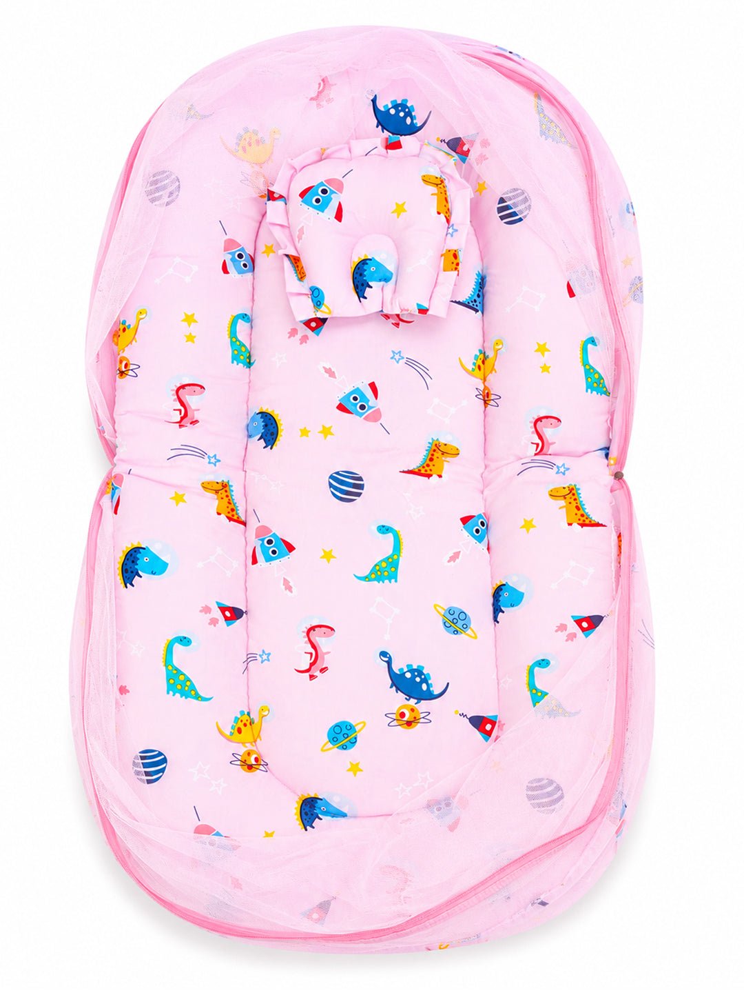 Pink Stardust Sanctuary Portable Mosquito Net Bed For Kids