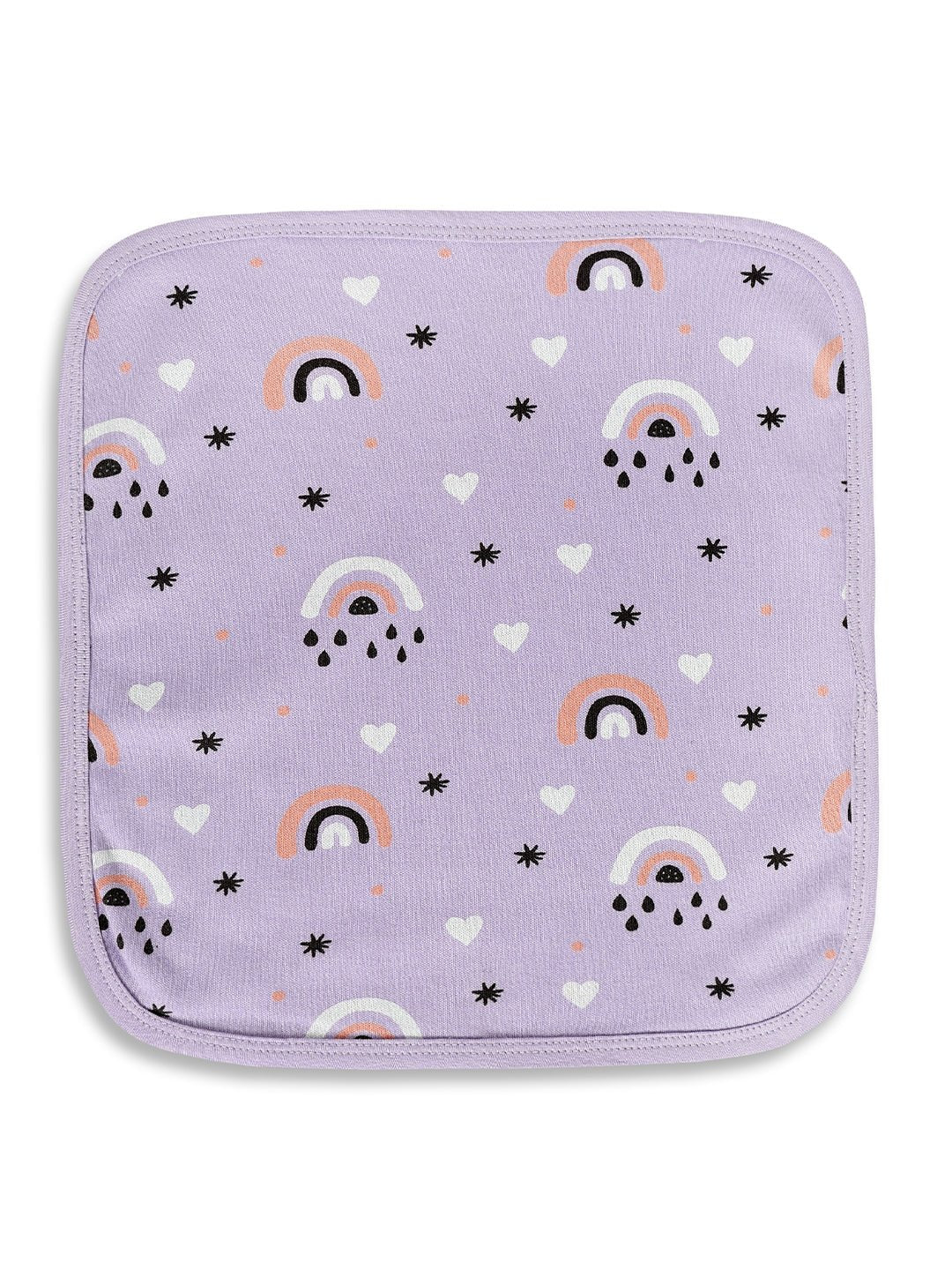 Combo Of 4 Kids Cotton Napkins Set For Babies