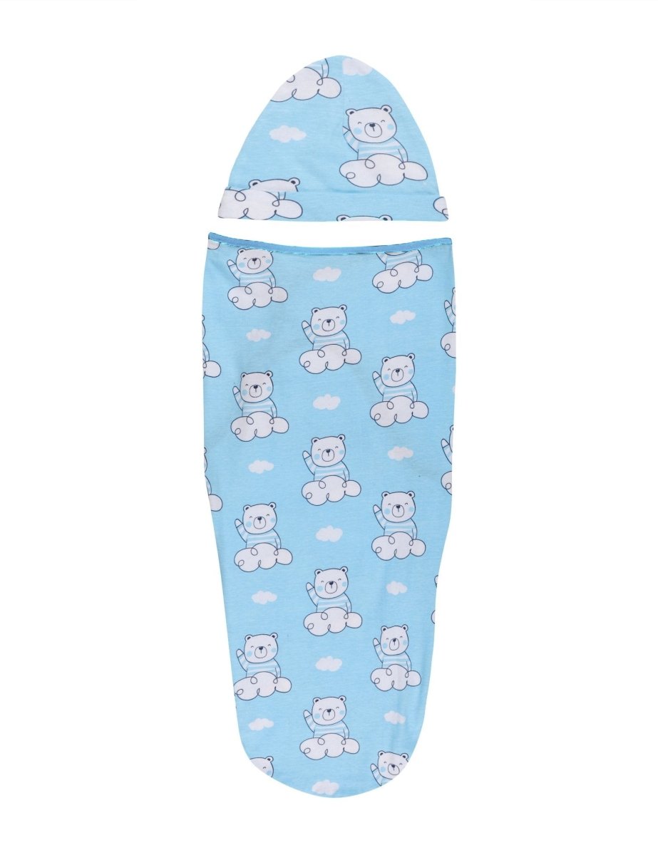 Combo Of 2 Hello Bear Magical Unicorn Cotton Swaddle Wraps