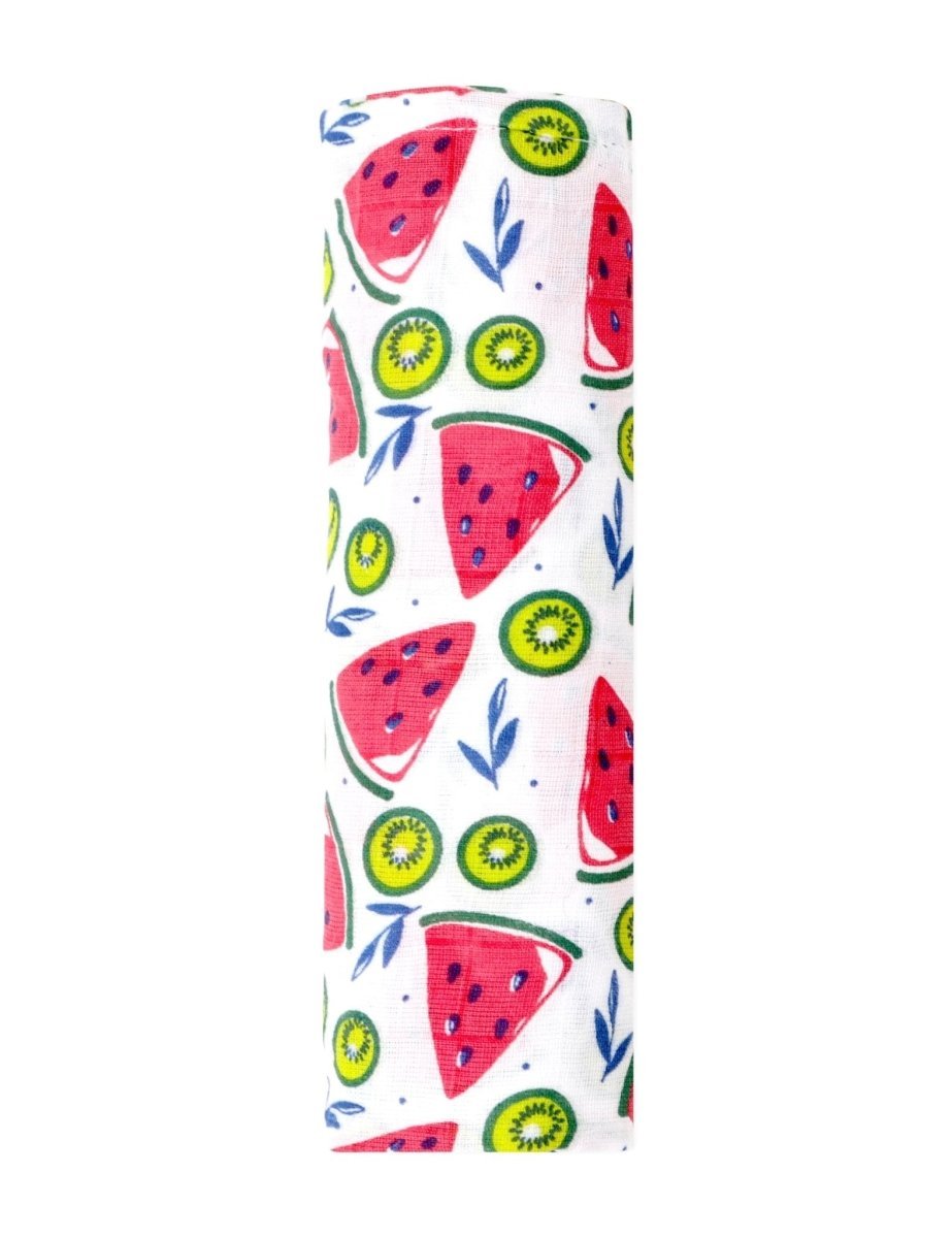 Fruity Watermelon 1 PC Cotton Baby Swaddle Blanket Wrap