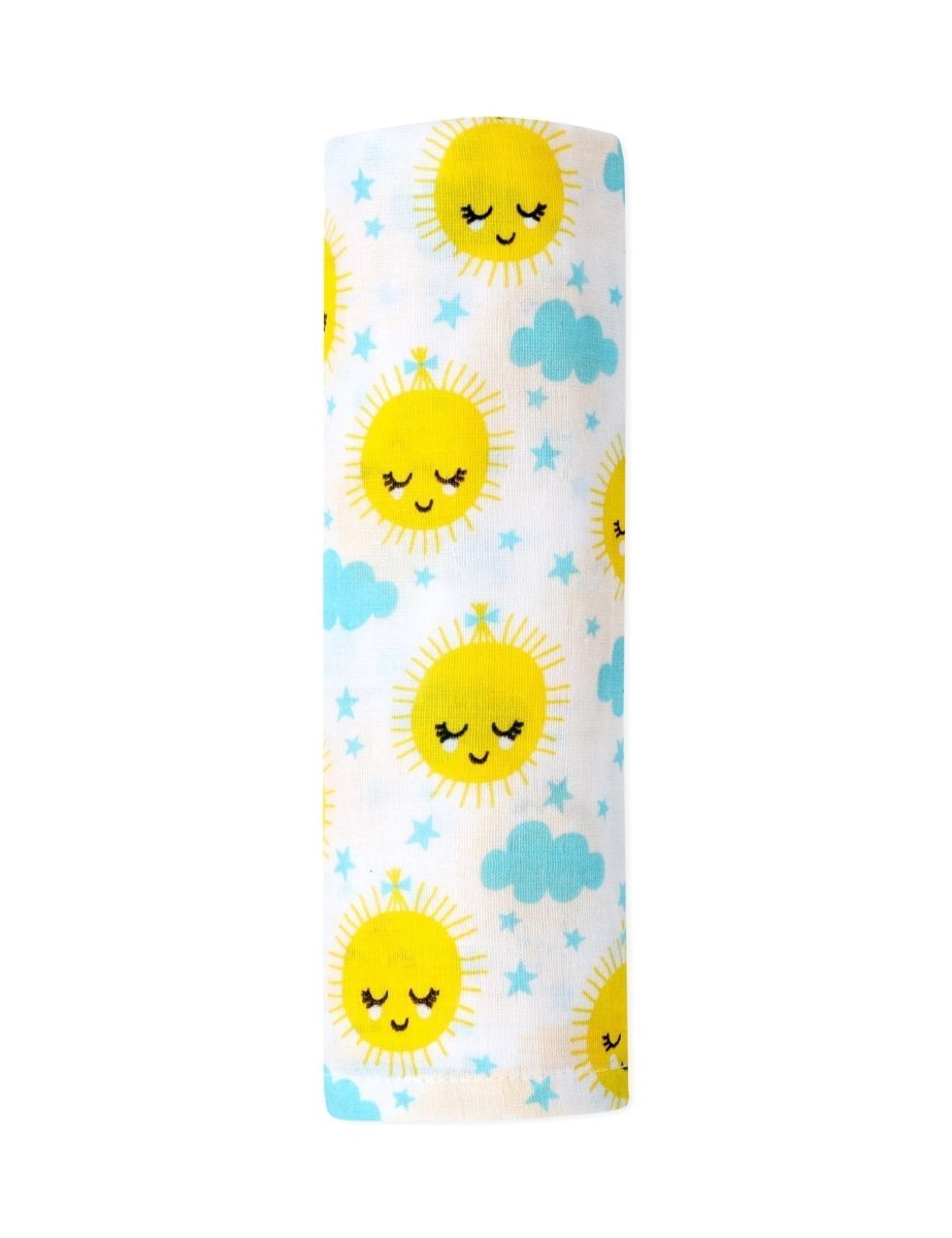 Little Sunshine 1 PC Kids Muslin Cotton Baby Swaddle