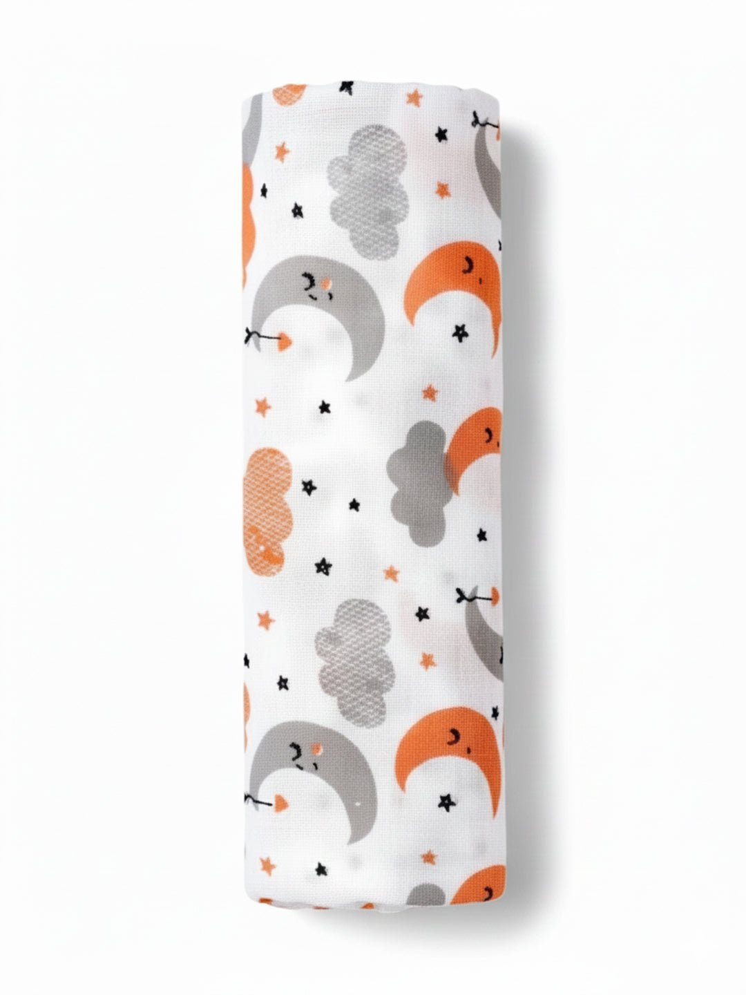 Moon Kid 1 PC Cotton Muslin Swaddle Wrap With Celestial Print