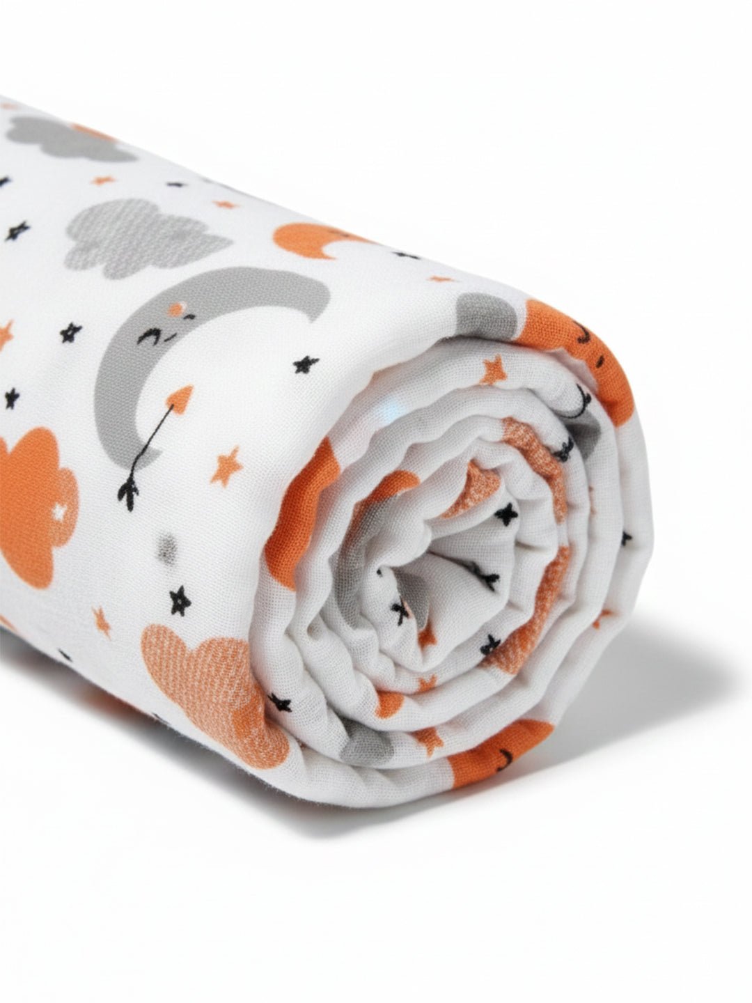 Moon Kid 1 PC Cotton Muslin Swaddle Wrap With Celestial Print