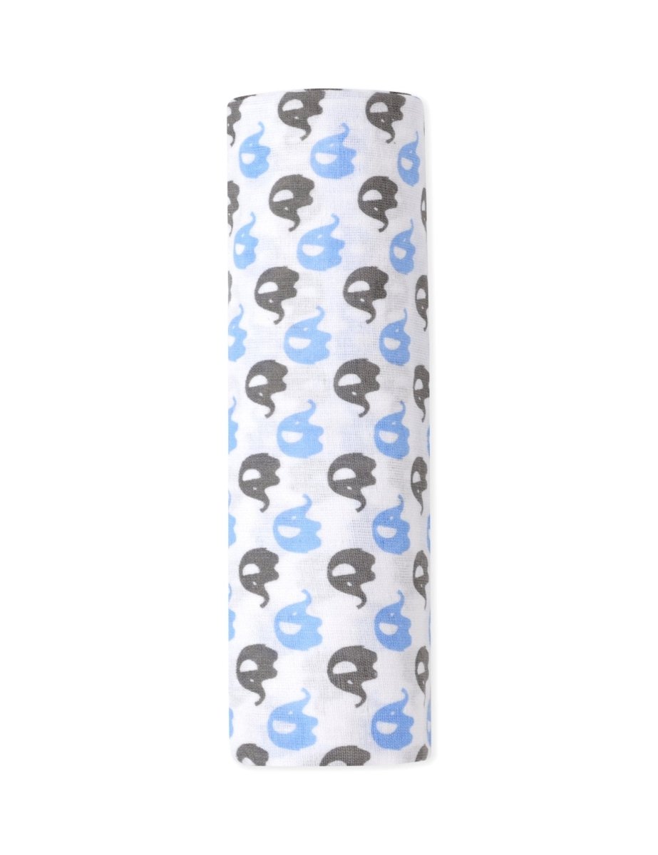 Mumbo Jumbo 1 PC Kids Muslin Organic Cotton Swaddle Wrap