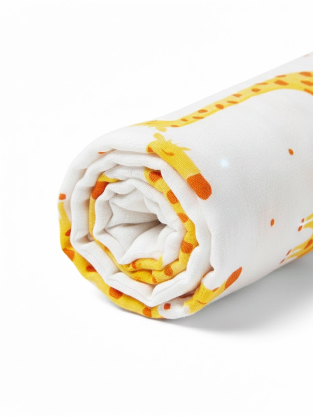 Tall As A Giraffe Cotton Muslin Baby Swaddle Blanket Wrap