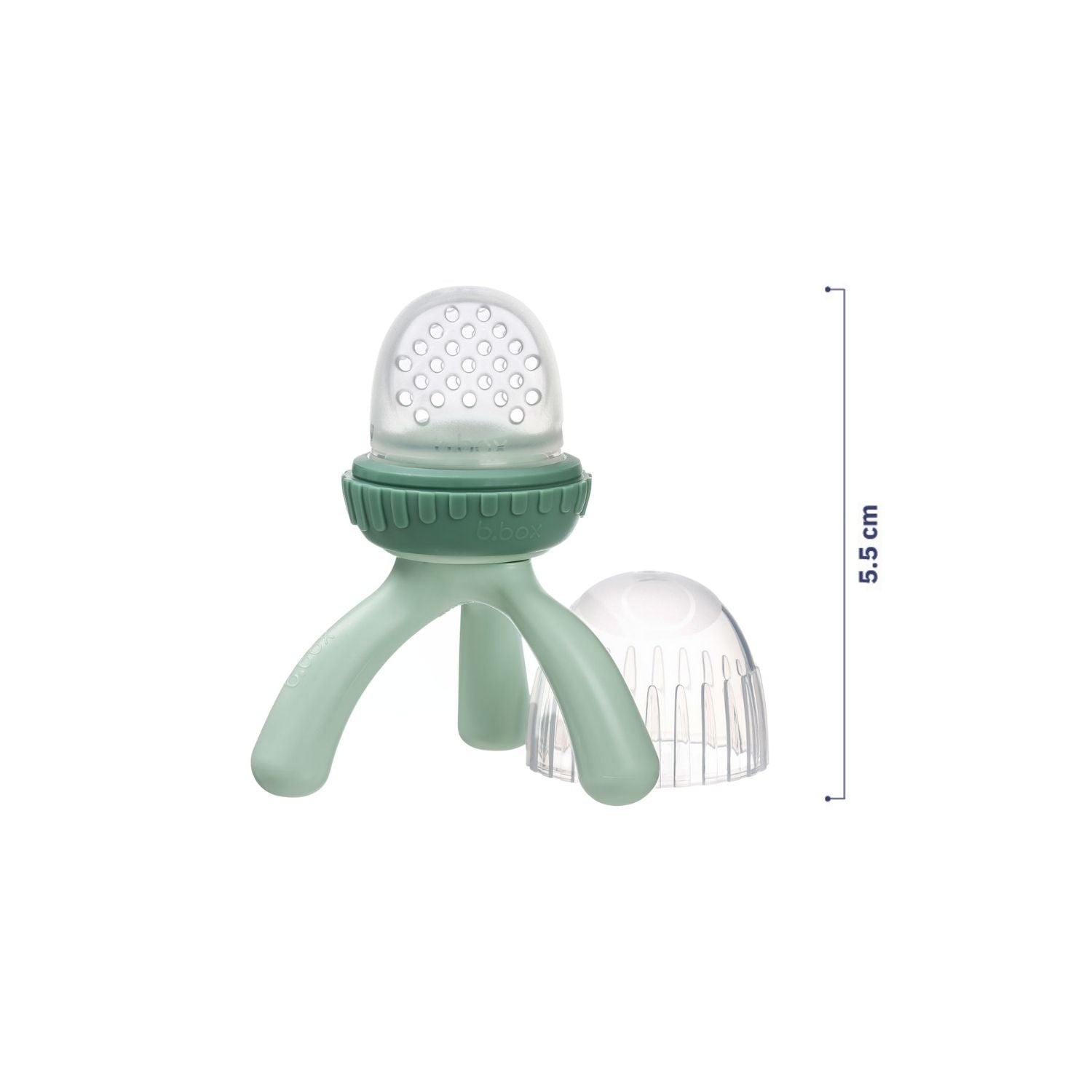 B.Box Sage Green Food-Grade Silicone Fresh Food Feeder For Babies