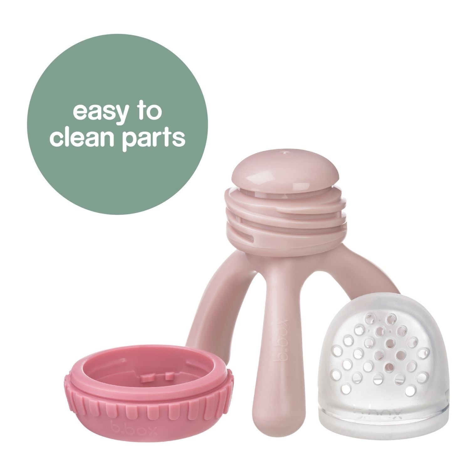 B.Box Sage Green Food-Grade Silicone Fresh Food Feeder For Babies