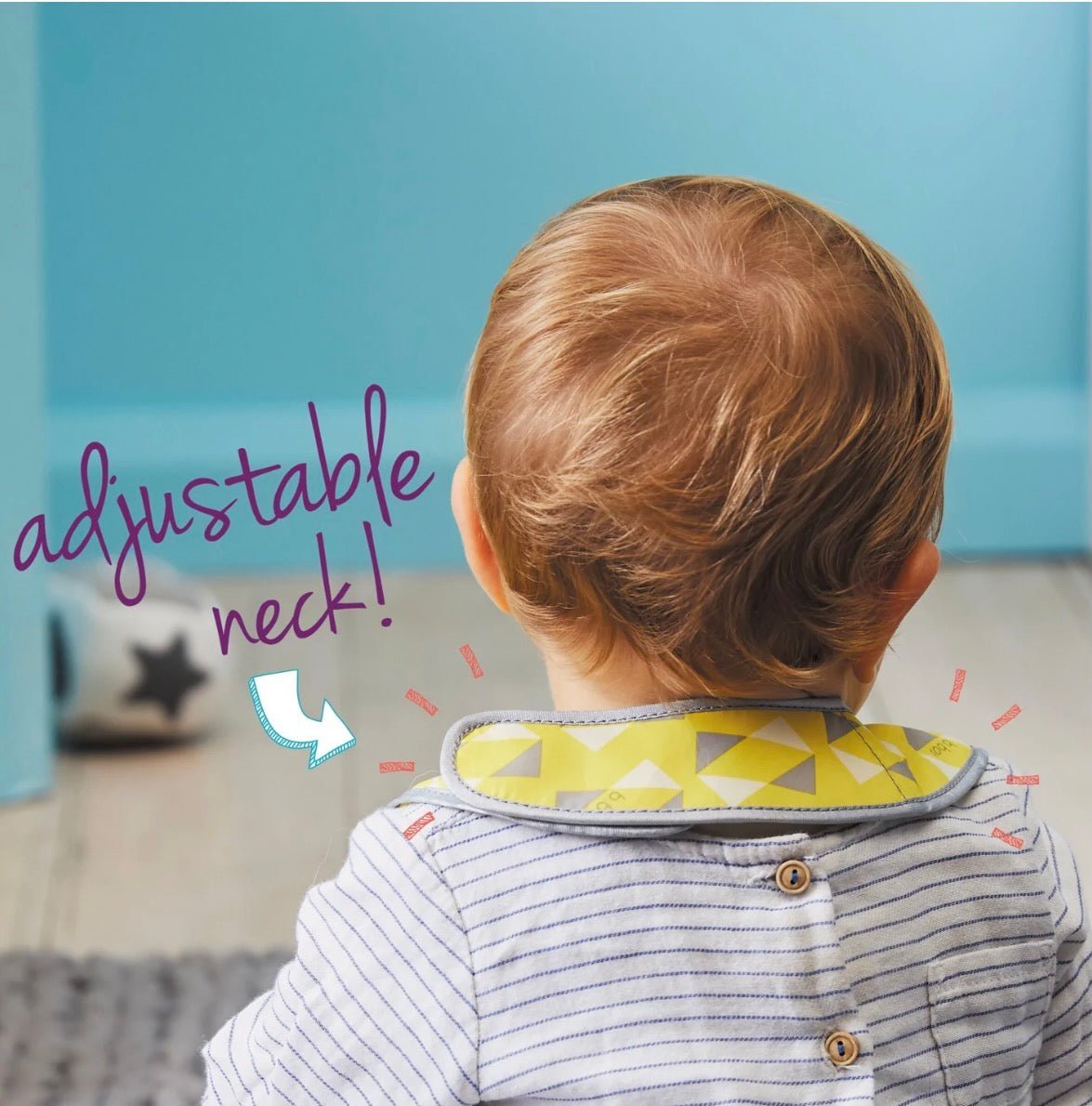 Pine Splice B.Box Machine Washable Travel Bib With Spoon For Babies