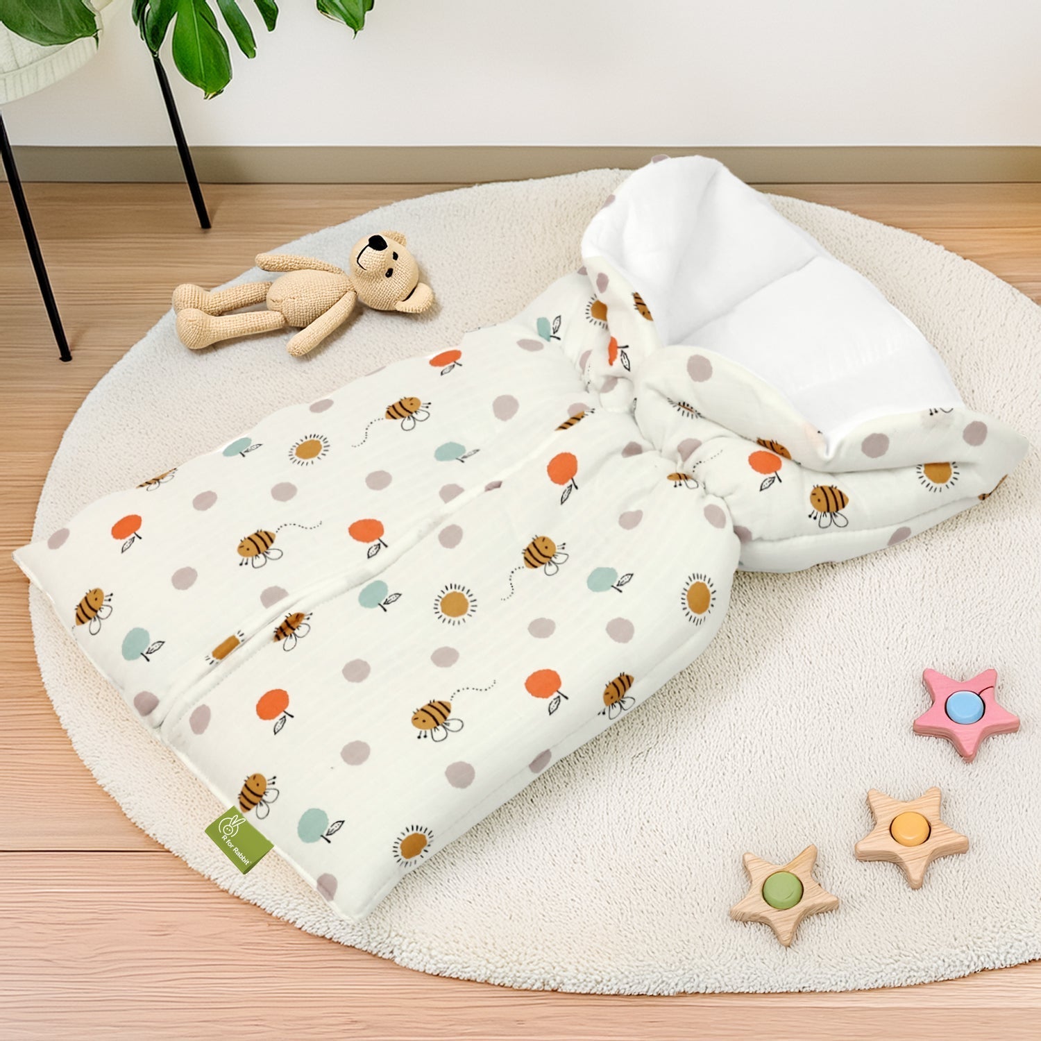 Snuggy Bliss 100% Muslin Cotton Baby Bedding For Babies