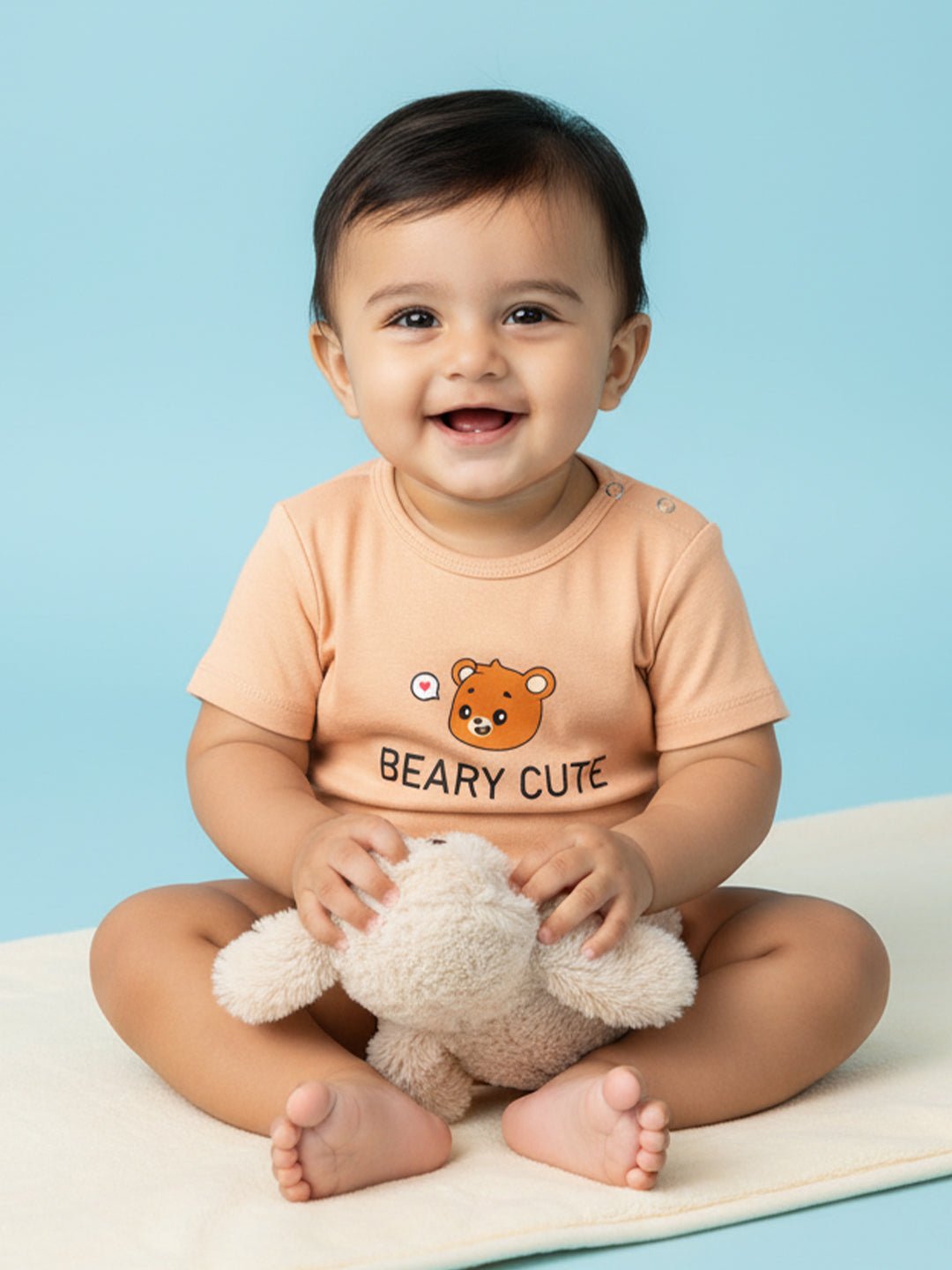  Beary Cute Infant Printed Onesie