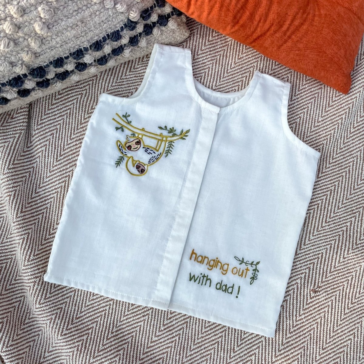 Bhaakur Cotton Vests Infant Jhablas Set of 5