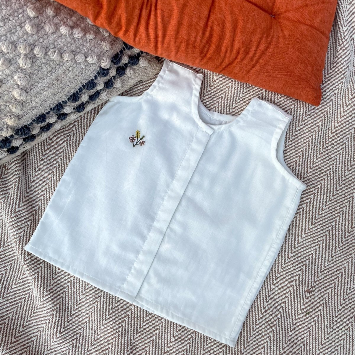 Bhaakur Cotton Vests Infant Jhablas Set of 5