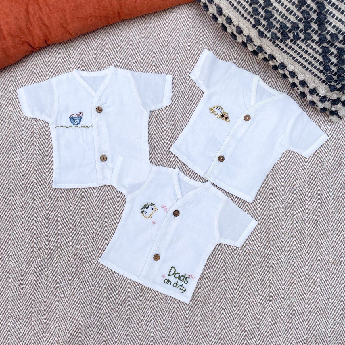  Bhaakur Cotton Voile Premature Baby Jhablas