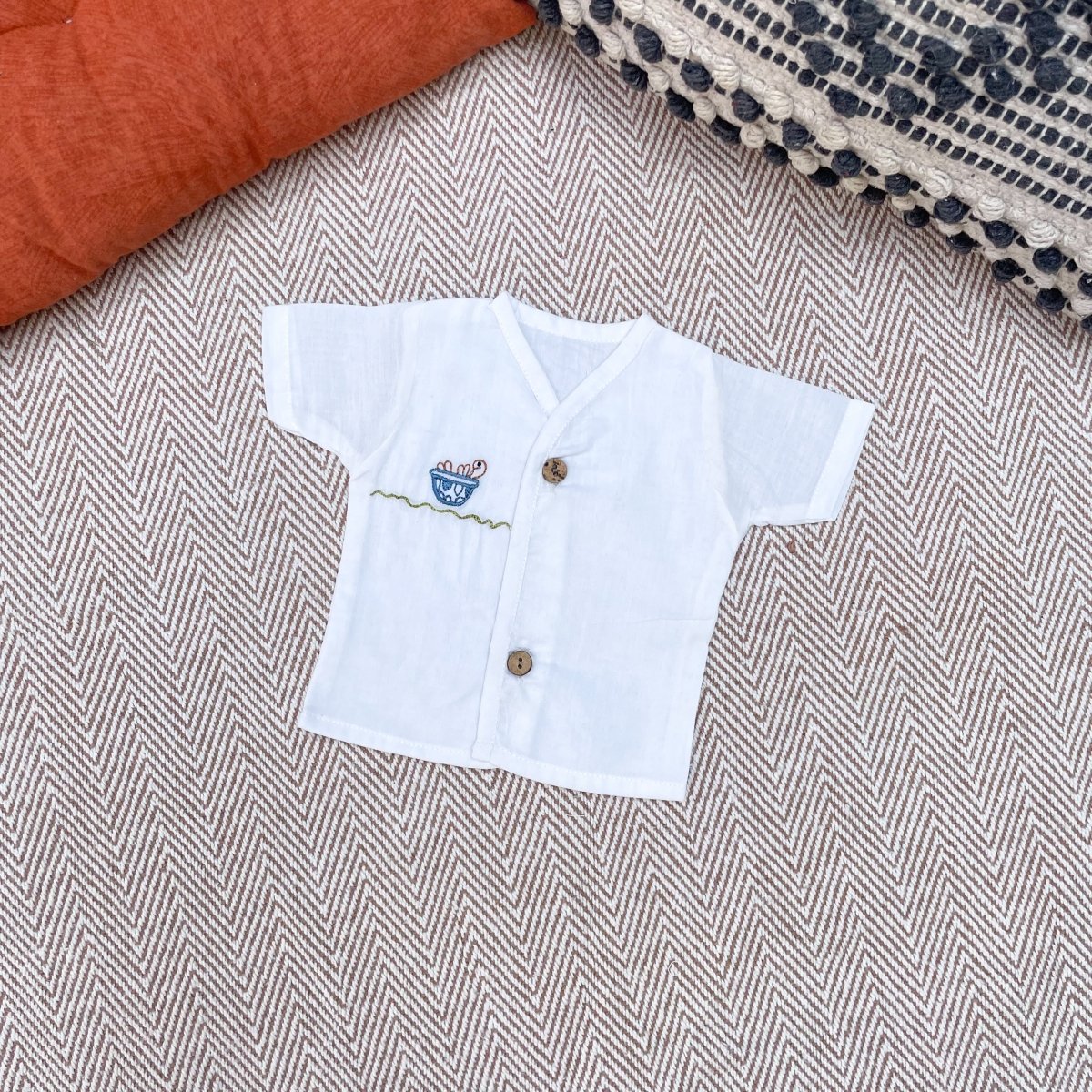  Bhaakur Cotton Voile Premature Baby Jhablas