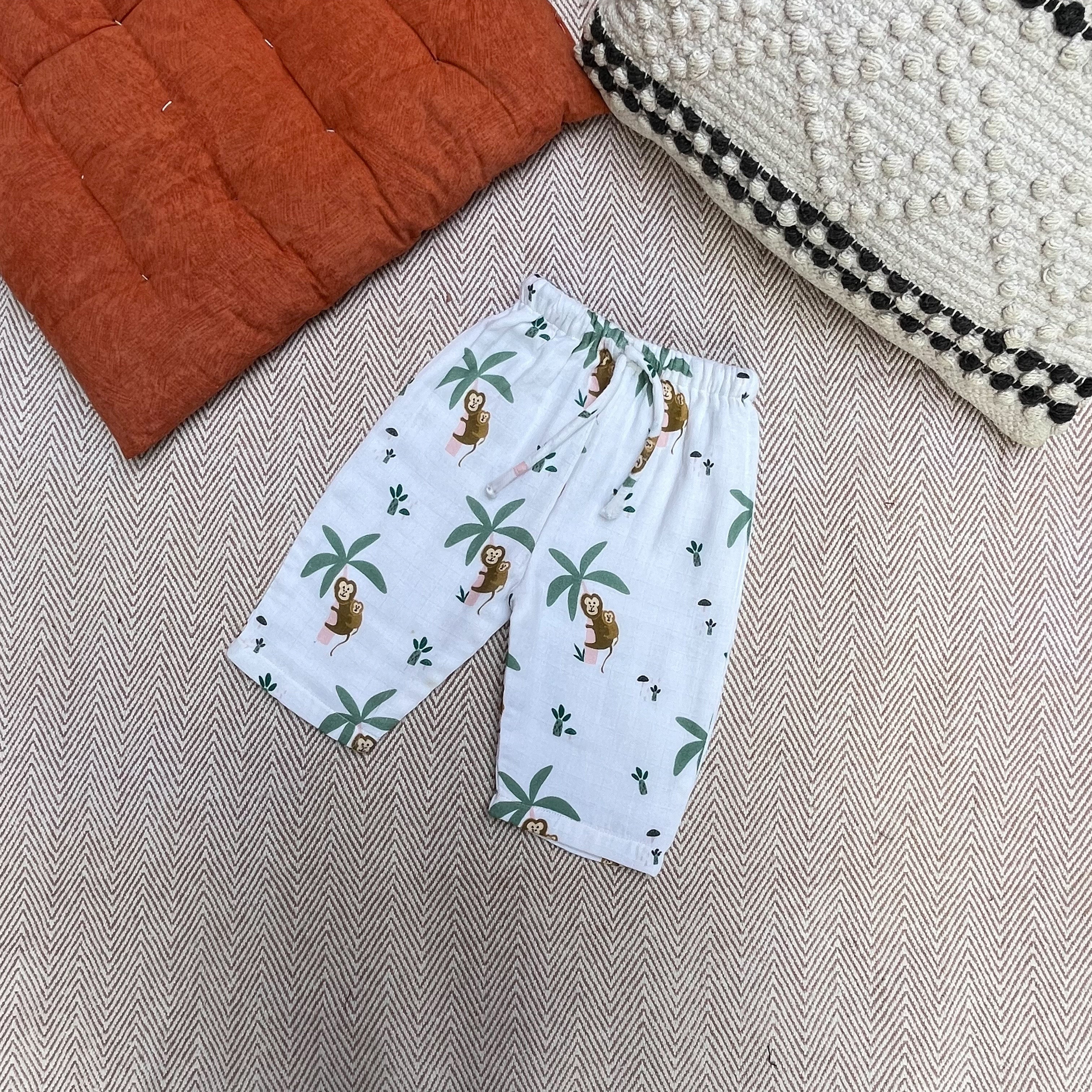 Bhaakur Organic Cotton Full Sleeves Jhabla Set