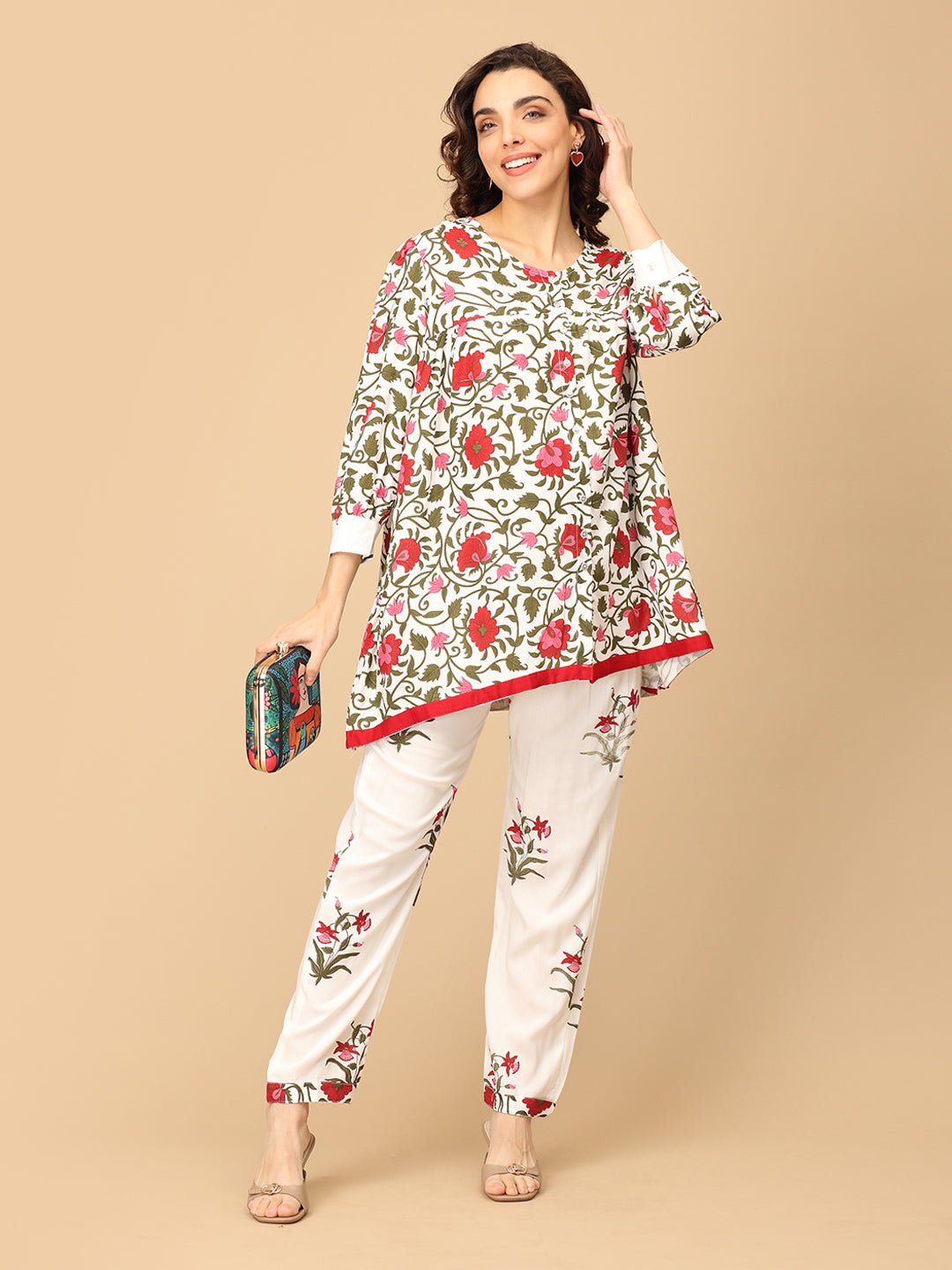  Bloom & Beyond Maternity and Nursing Co Ord Set Multi