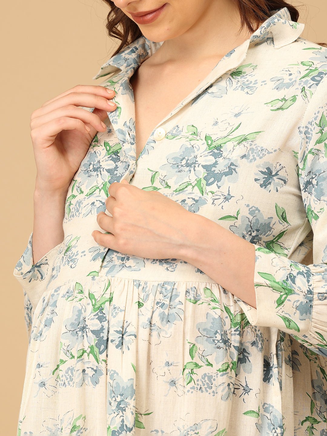  Bloom & Blue-t Maternity and Nursing Dress Multi