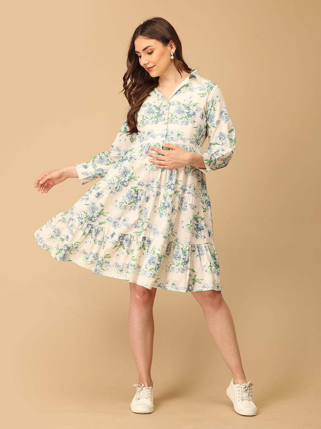  Bloom & Blue-t Maternity and Nursing Dress Multi