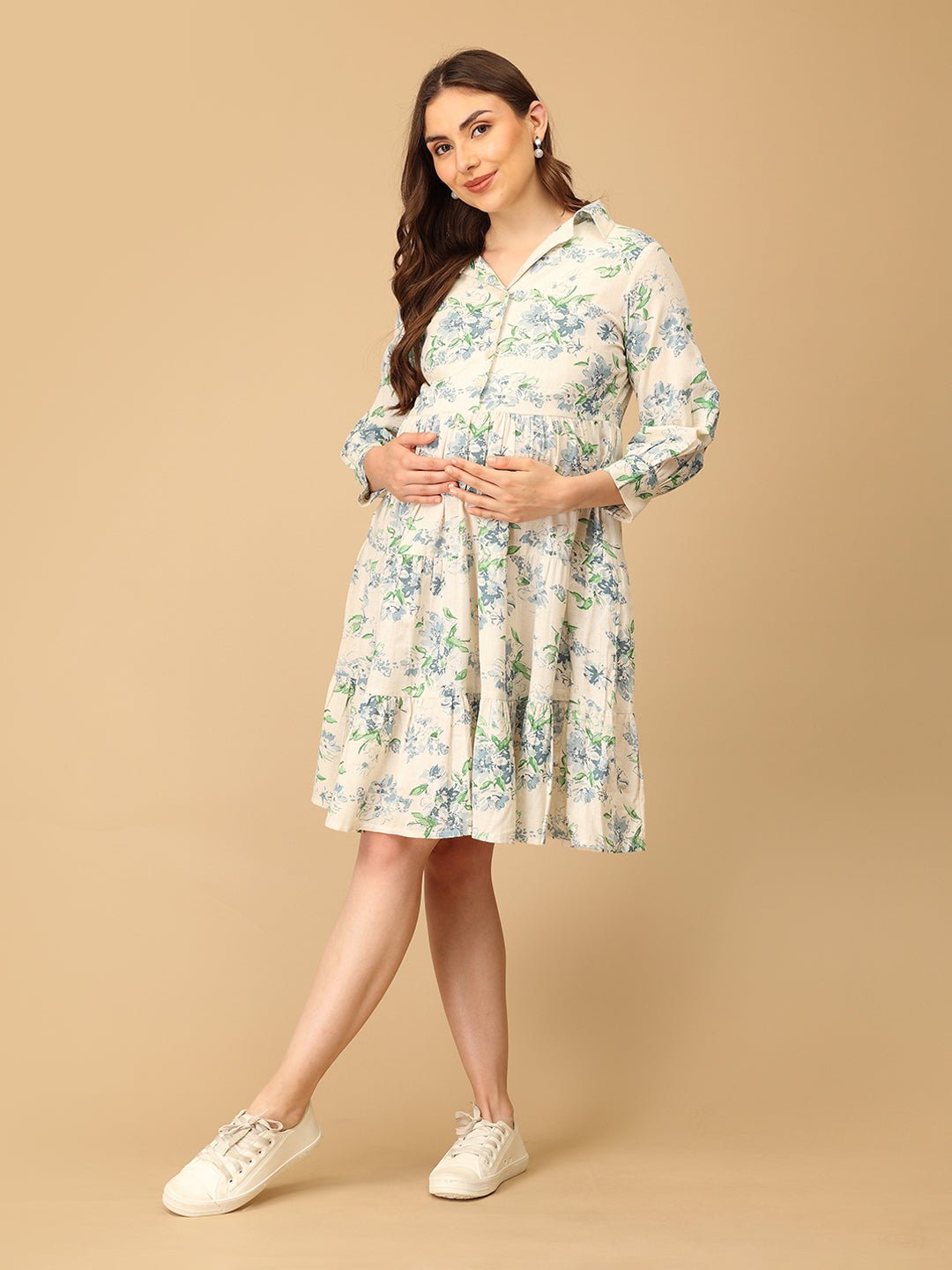  Bloom & Blue-t Maternity and Nursing Dress Multi