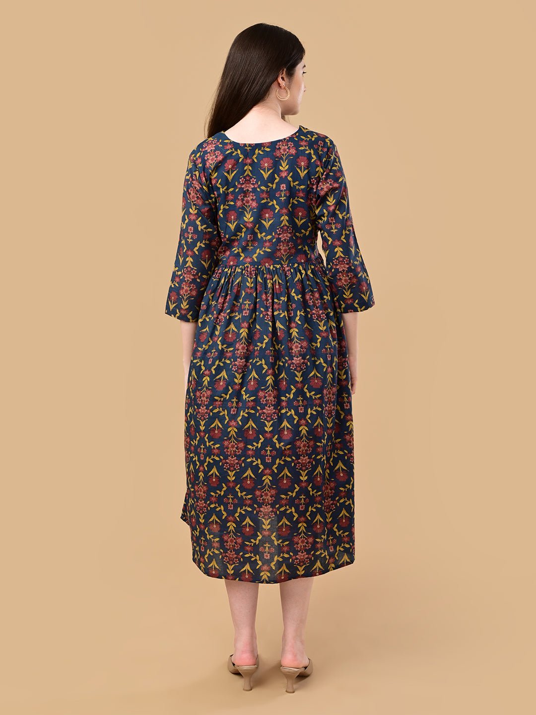  Bloom & Go Maternity and Nursing Dress Teal