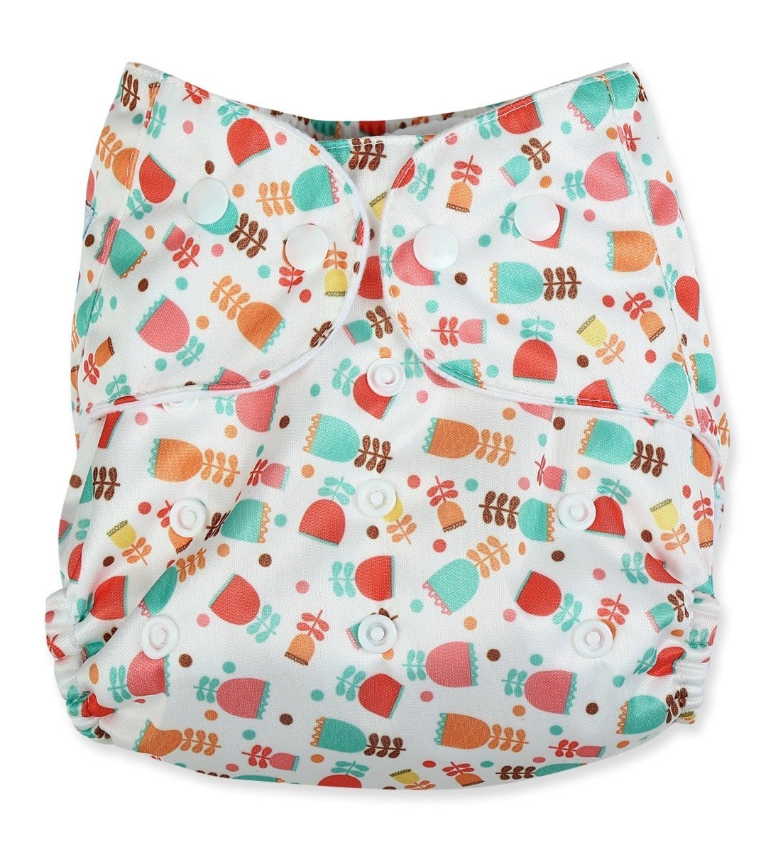 Multicolor Blooming Reusable Waterproof Cloth Diaper For Babies