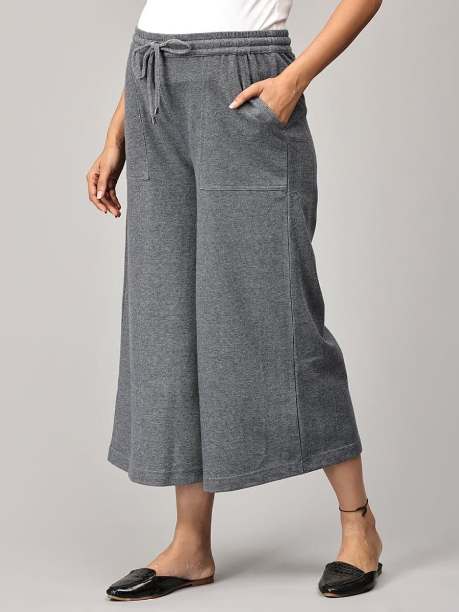  Blue Moon Maternity Palazzos Grey