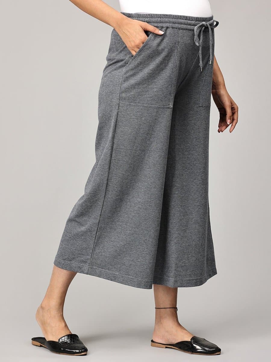  Blue Moon Maternity Palazzos Grey
