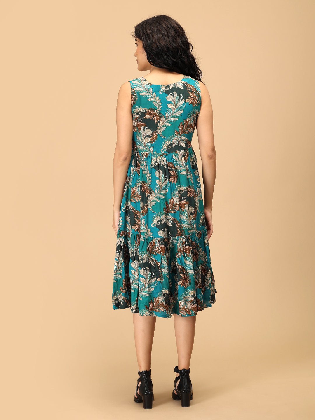  Botanic Breeze Maternity and Nursing Dress Multi