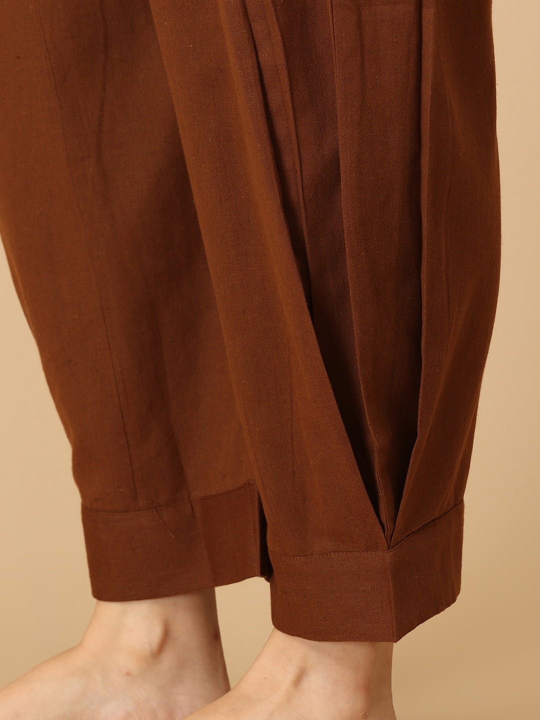  Brew & Bloom Maternity Lounge Pants with Drawstring Brown