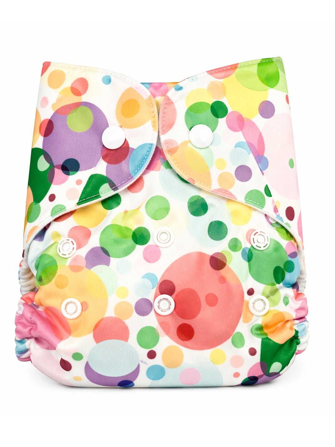 Bubbles Print Waterproof Reusable Cloth Diaper For Babies
