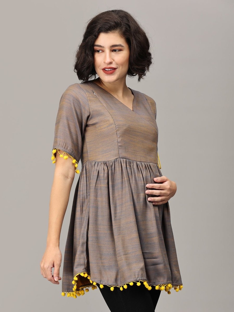  Call Me Sunshine Maternity and Nursing Top Multi