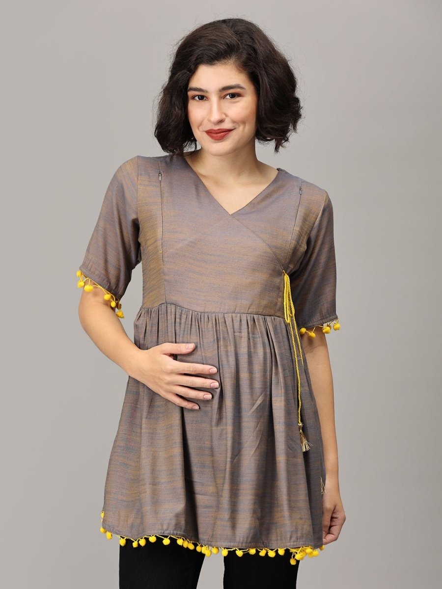  Call Me Sunshine Maternity and Nursing Top Multi