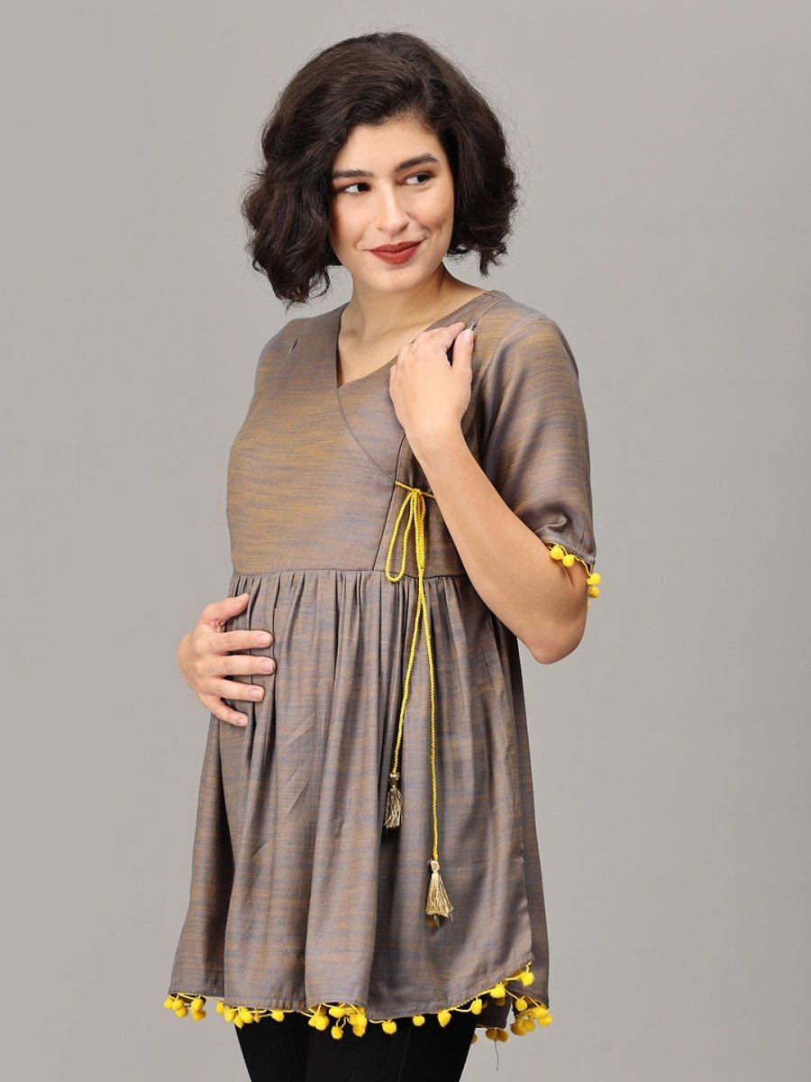  Call Me Sunshine Maternity and Nursing Top Multi