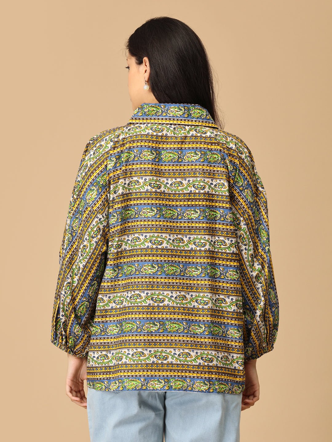  Chitrakriti Maternity and Nursing Oversized Shirt Multi