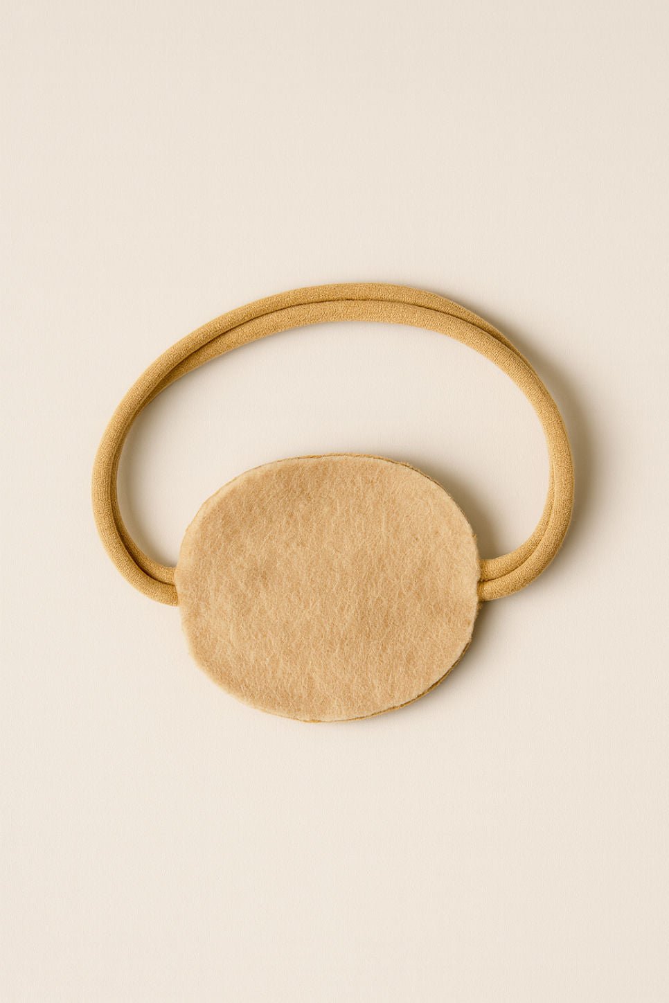 Pearl Stone Gold Ethnic Luxe Girls Head Band With Round Motif