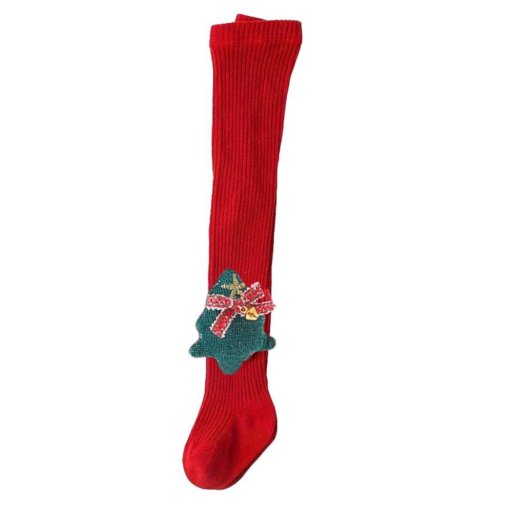 Little Surprise Box Red Christmas Glitter XMAS Tree Stockings For Kids