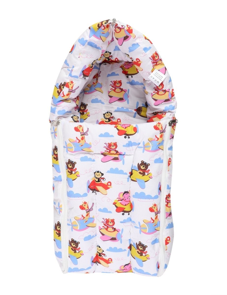 Cloud Party 100% Cotton Portable Bed For Babies