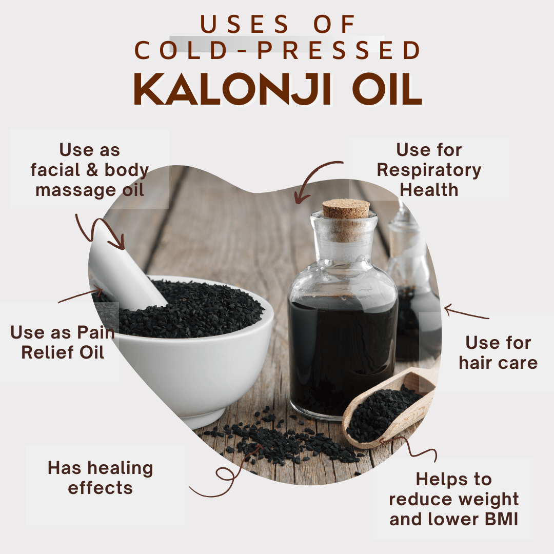 Coco Crush Cold-Pressed Kalonji Black Seed Oil Pregnancy Safe 100ml