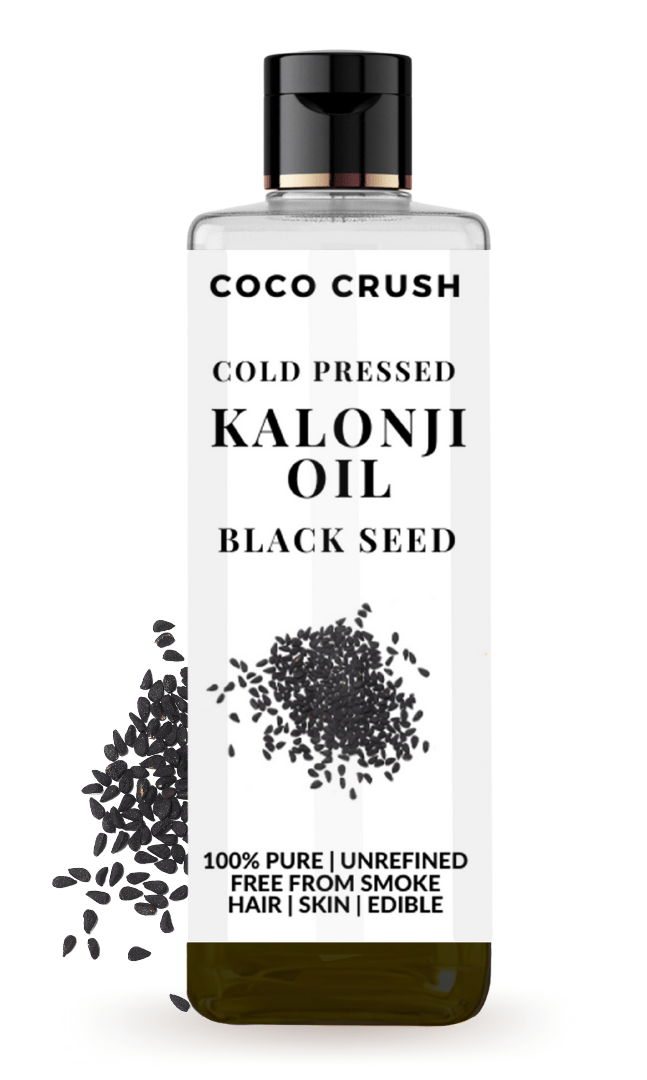 Coco Crush Cold-Pressed Kalonji Black Seed Oil Pregnancy Safe 100ml