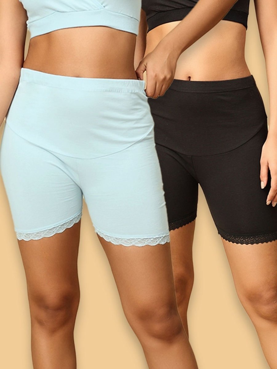 Combo Of 2 High Waist Mama Boyshorts Multi
