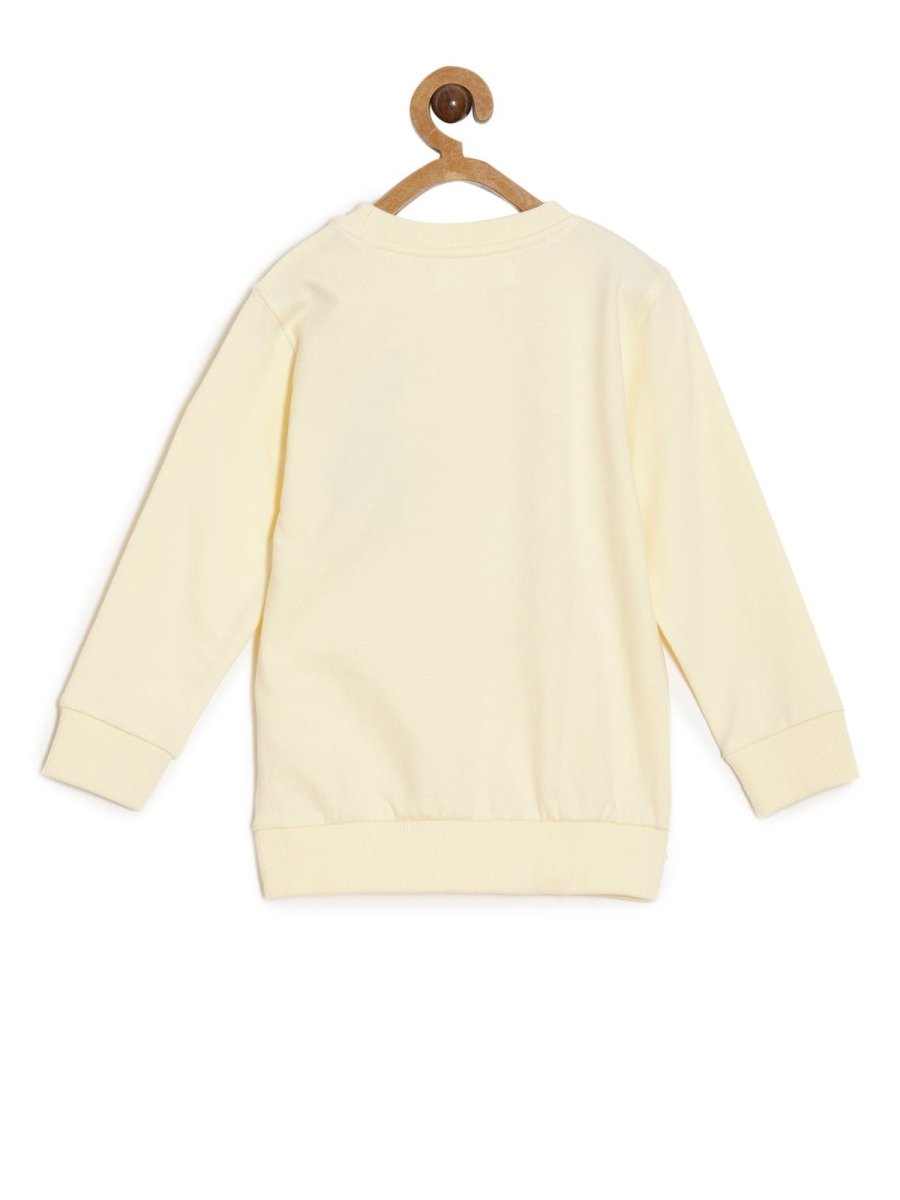 Multi Color Cotton French Terry Sweatshirts For Kids Pack of 2