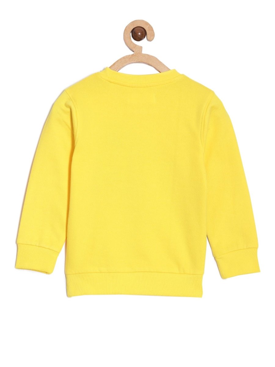 Multi Color Cotton French Terry Sweatshirts For Kids Pack of 2